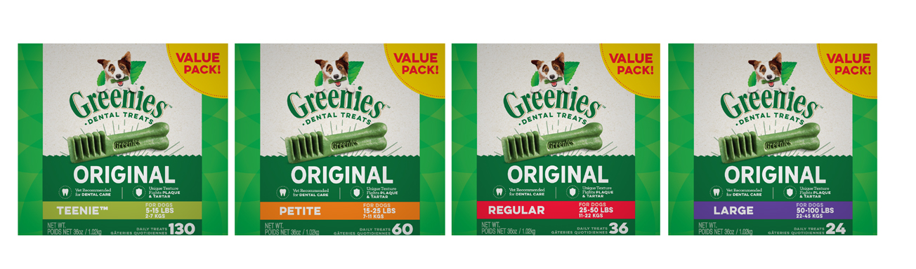 Greenies+Value+Pack+Range packshot